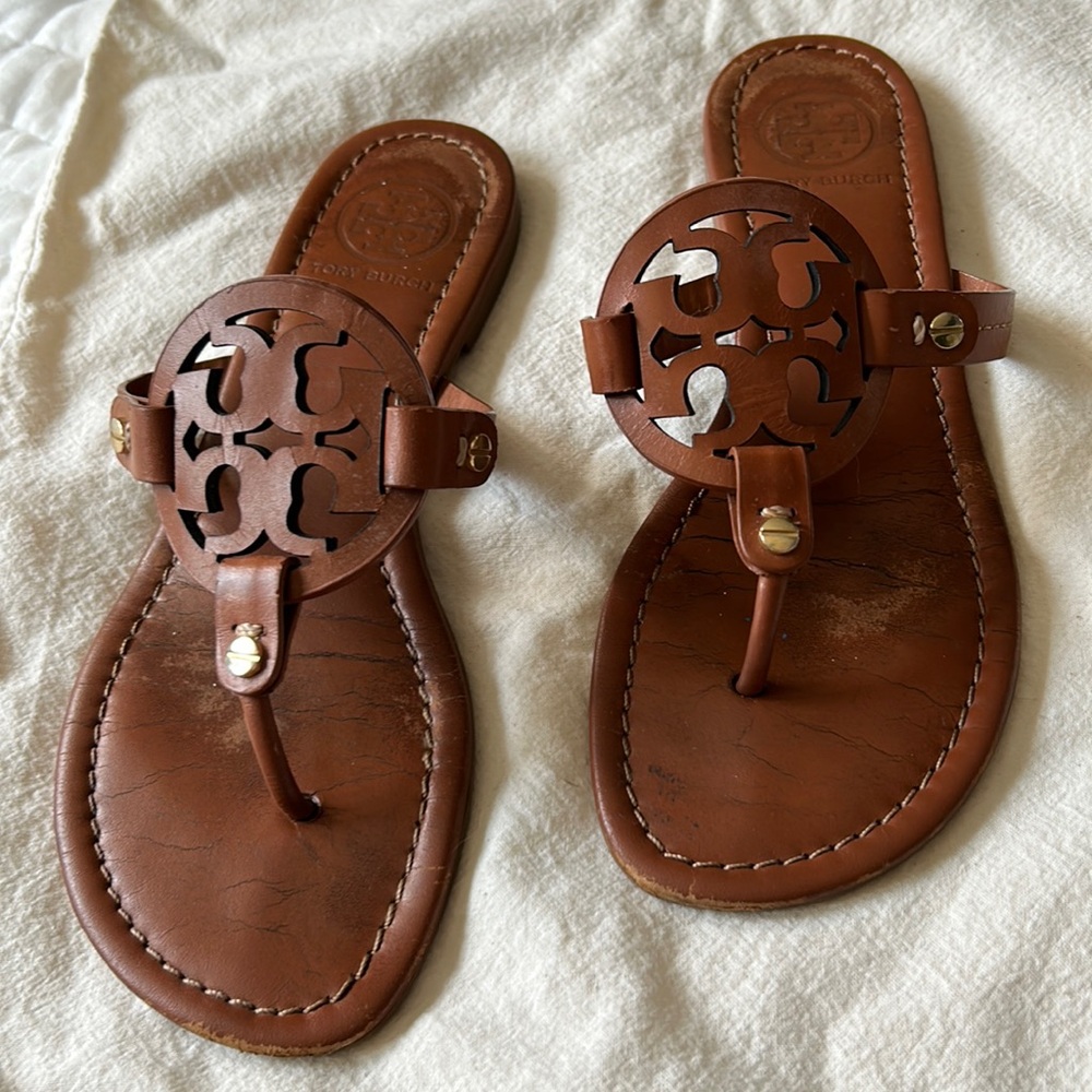 Tory Burch Miller sandals, size 7.5
